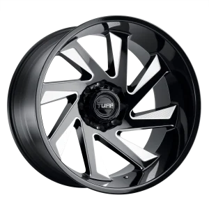 Tuff Wheels – T1B – Black – 20″x10″ -23mm – Summer Wheels – 2010T1B-36140B12R